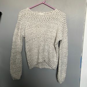 Kaisely oversized S knit crew neck chunky sweater lounge light academia coquette